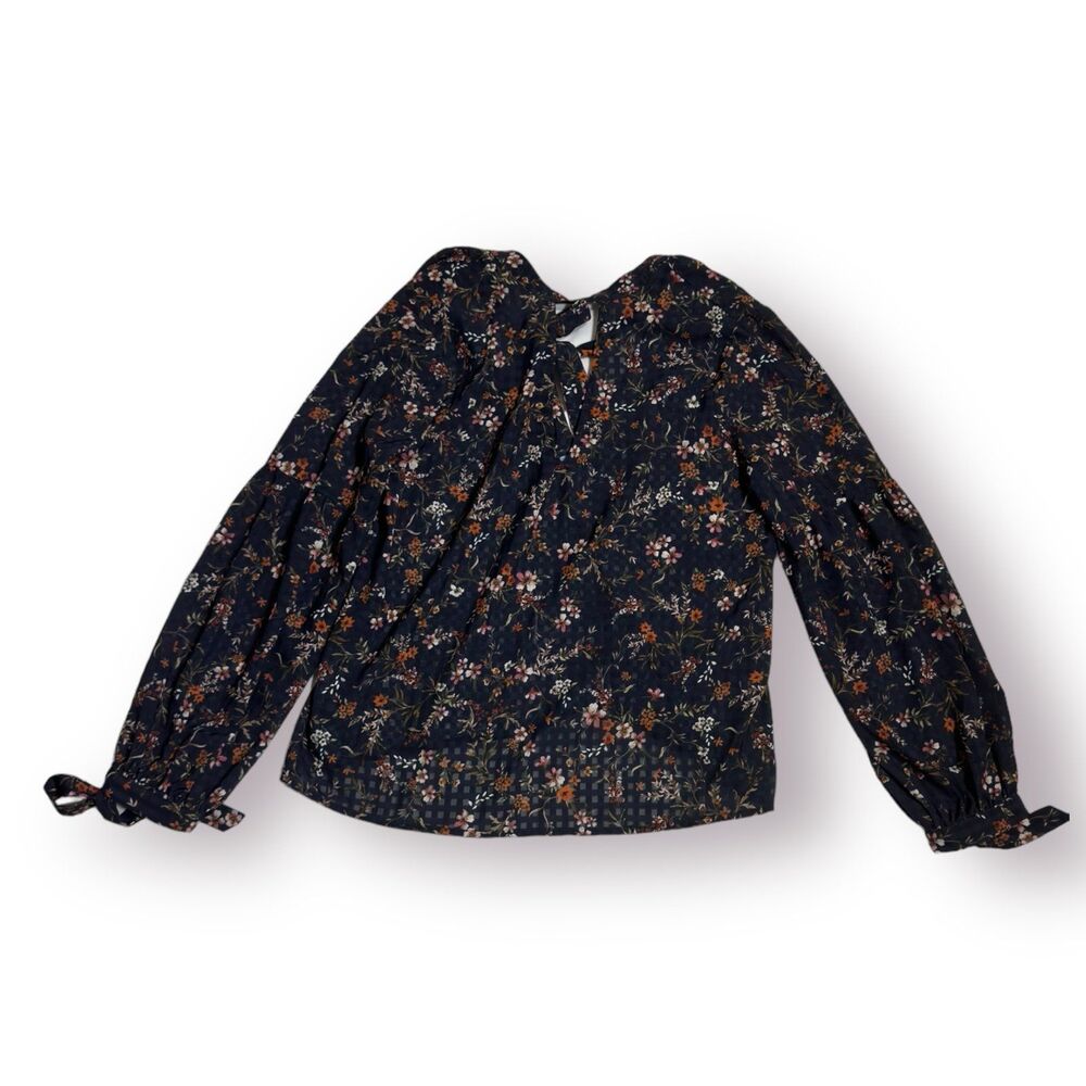 Tularosa Revolve Eli Whimsigoth Blouse Floral Cottage core Long Sleeve Sz Medium